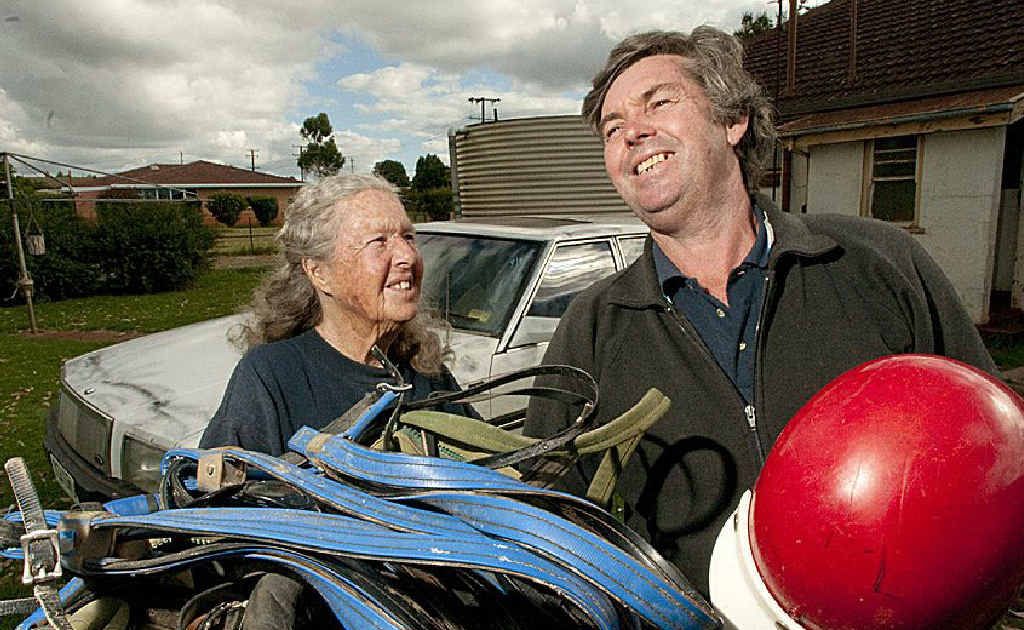 GREAT RESULT: Dawn May (left) and John May are ecstatic that the thieves had a change of heart and returned their property. GREAT RESULT: Dawn May (left) and John May are ecstatic that the thieves had a change of heart and returned their property.